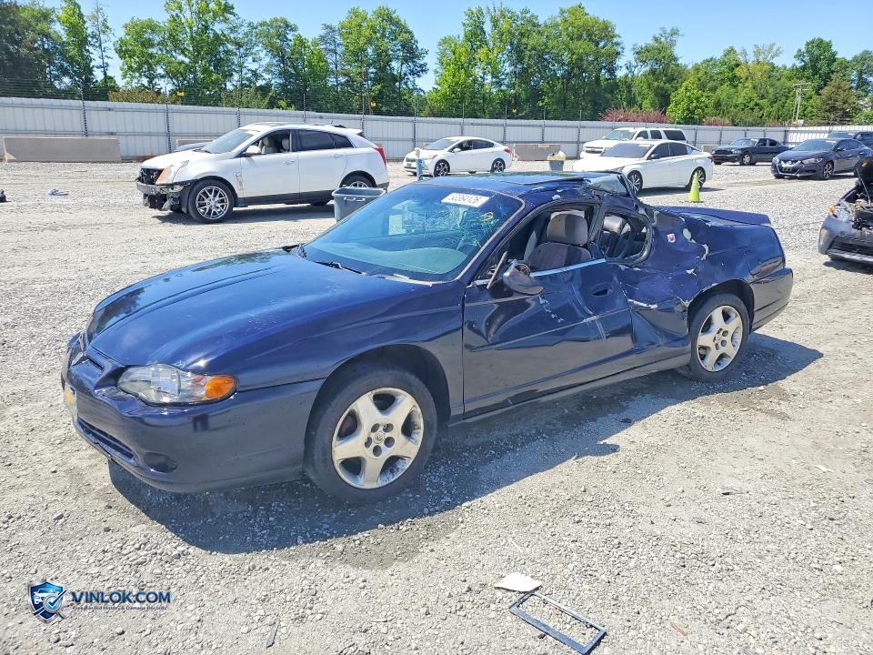 2001 CHEVROLET MONTE CARLO LS – Lot 53364126 auction photo
