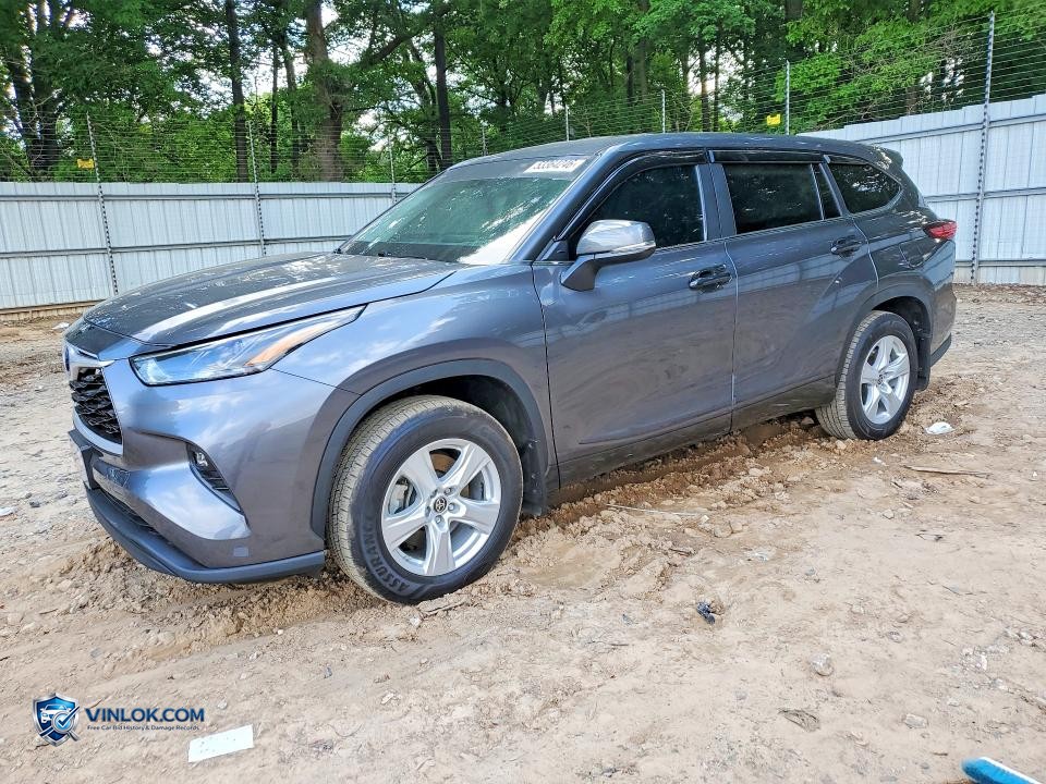 2023 TOYOTA HIGHLANDER HYBRID LE – Lot 53364246 auction photo