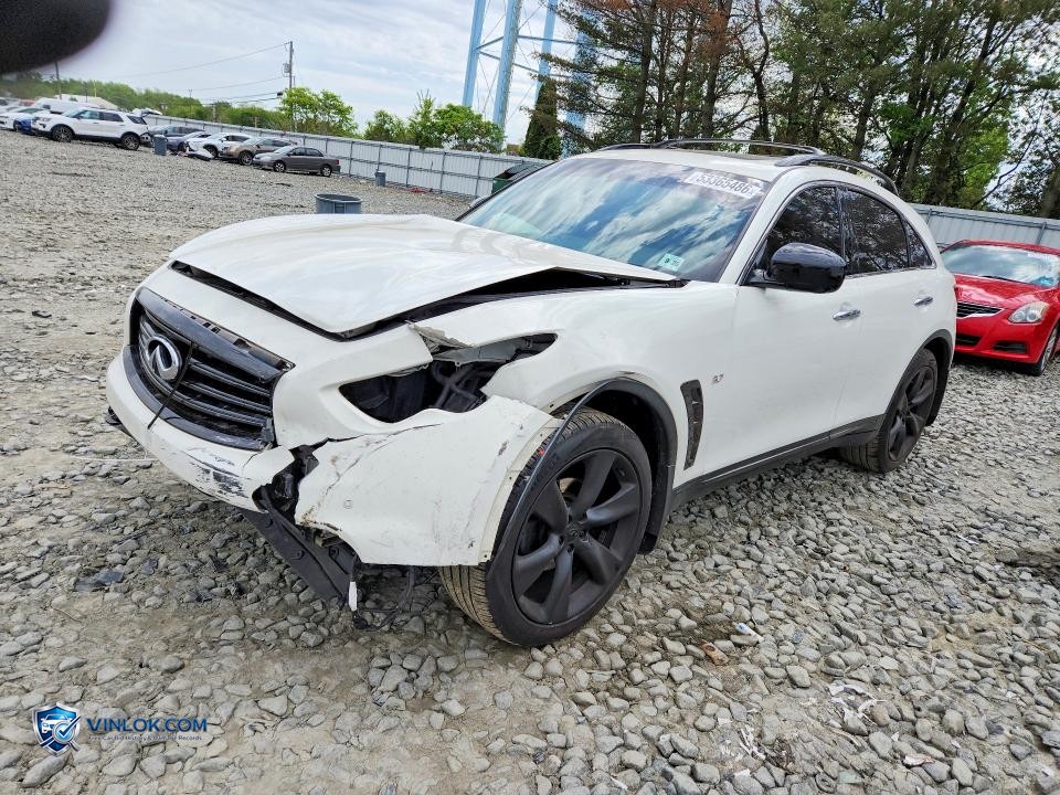2015 INFINITI QX70 BASE – Lot 53365486 auction photo