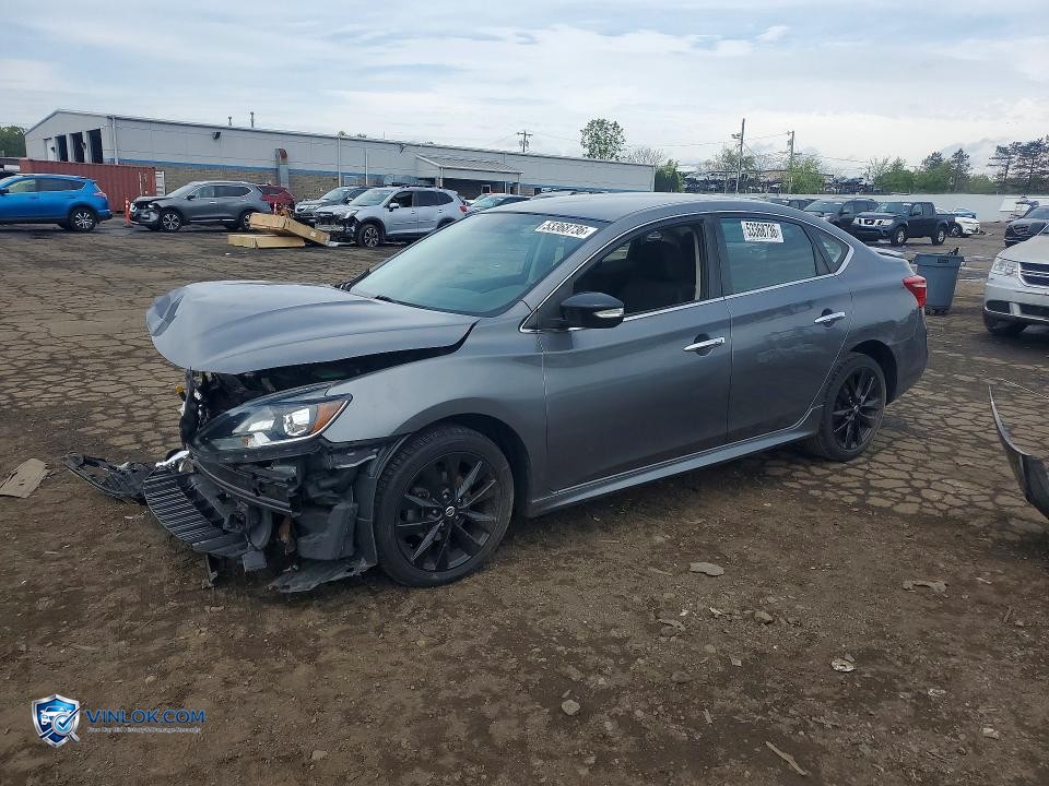 2018 NISSAN SENTRA SR – Lot 53368736 auction photo