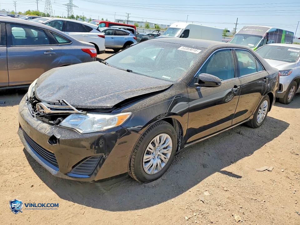 2012 TOYOTA CAMRY LE – Lot 53369016 auction photo