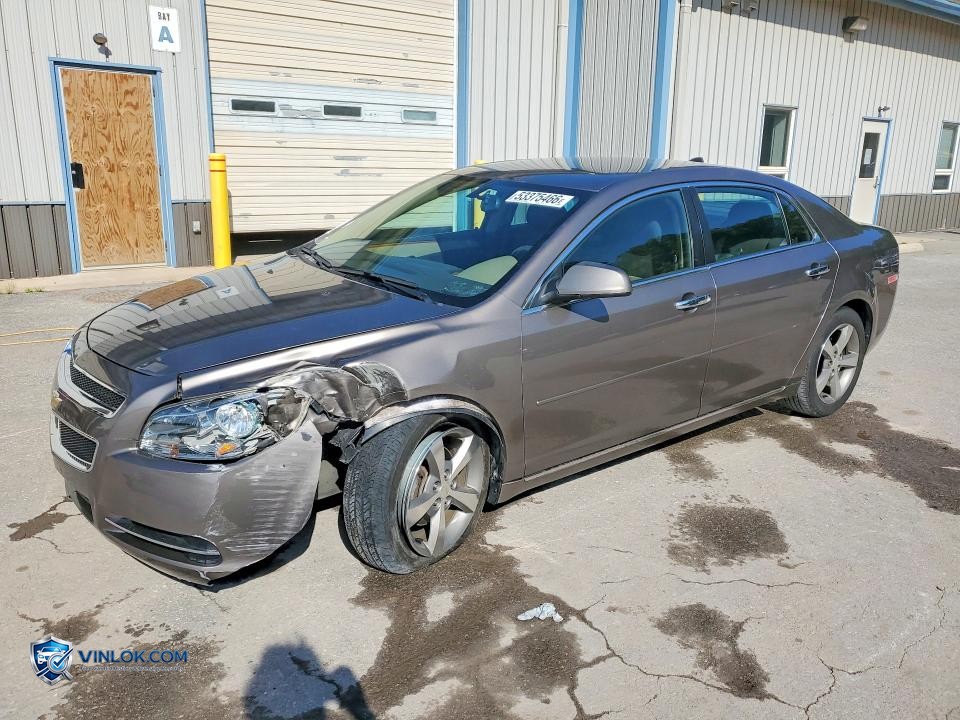 2012 CHEVROLET MALIBU 1LT – Lot 53375466 auction photo