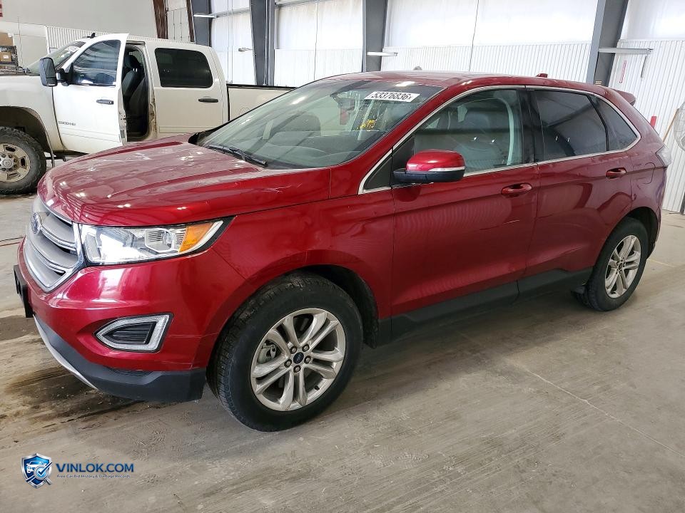 2017 FORD EDGE SEL – Lot 53376836 auction photo