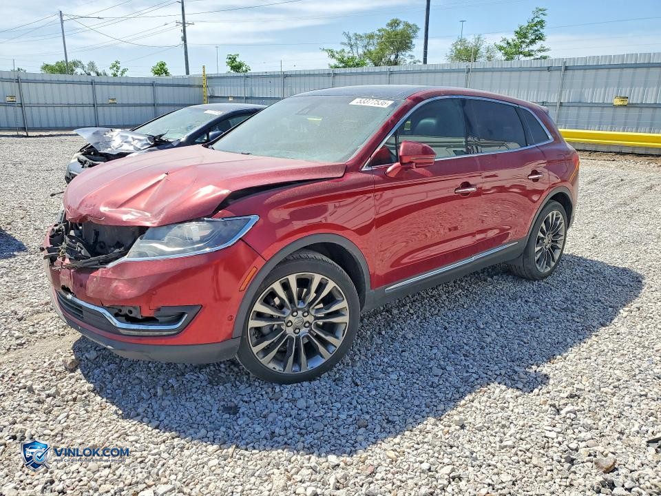 2016 LINCOLN MKX RESERVE – Lot 53377536 auction photo