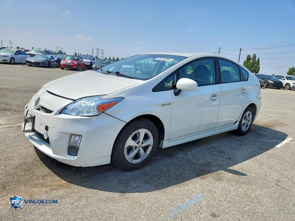 2011 TOYOTA PRIUS THREE – Lot 53378386 auction photo