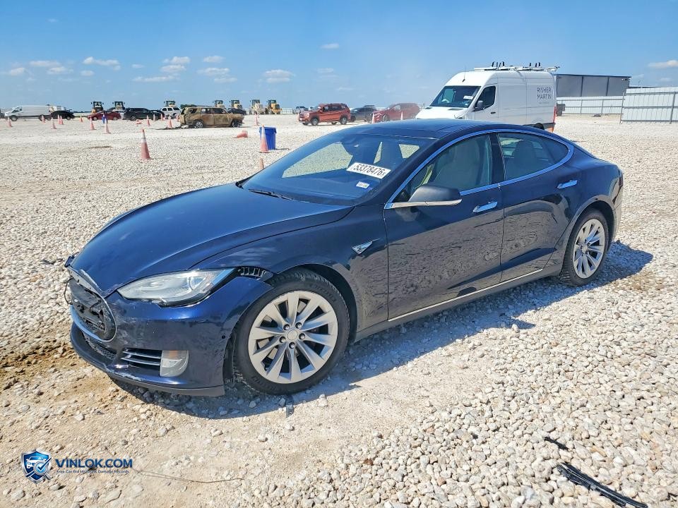 2015 TESLA MODEL S 85D – Lot 53378476 auction photo