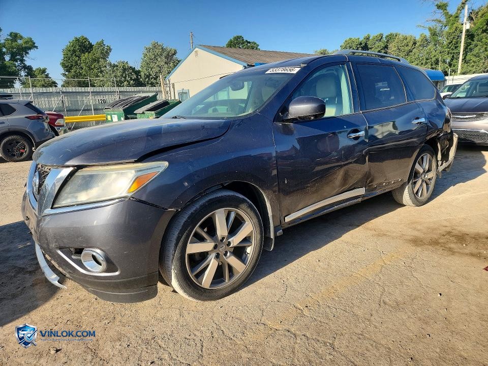 2013 NISSAN PATHFINDER S – Lot 53378656 auction photo