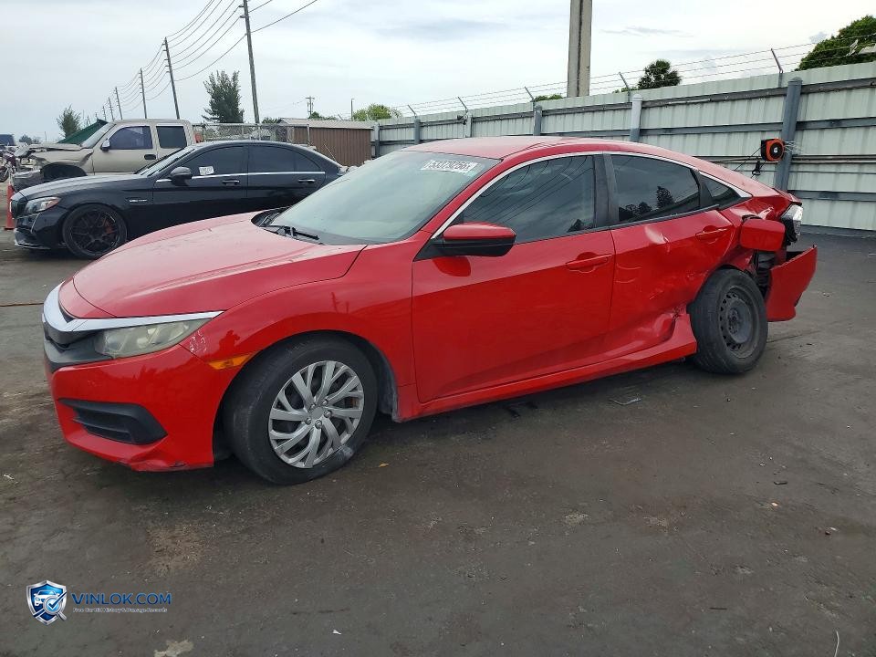 2018 HONDA CIVIC LX – Lot 53379256 auction photo