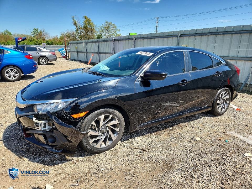 2017 HONDA CIVIC EX – Lot 53379416 auction photo
