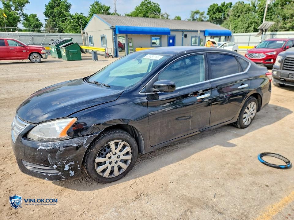 2013 NISSAN SENTRA S – Lot 53380786 auction photo