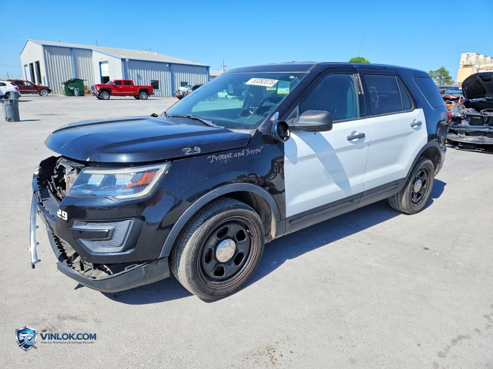 2019 FORD EXPLORER POLICE INTERCEPTOR – Lot 53382076 auction photo