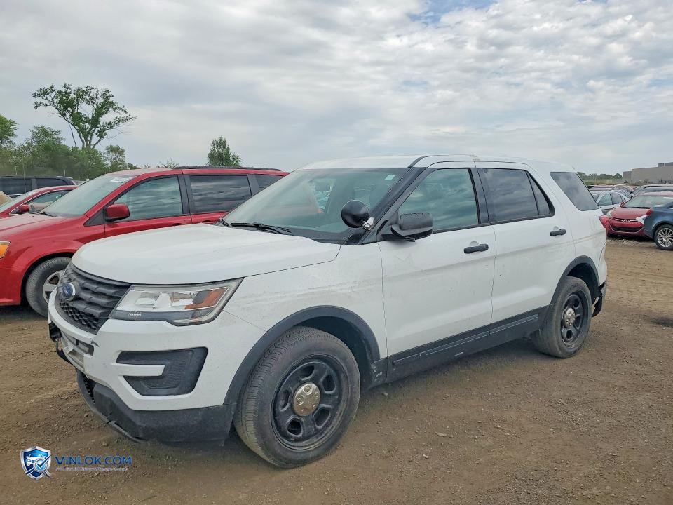 2017 FORD EXPLORER POLICE INTERCEPTOR – Lot 53382726 auction photo