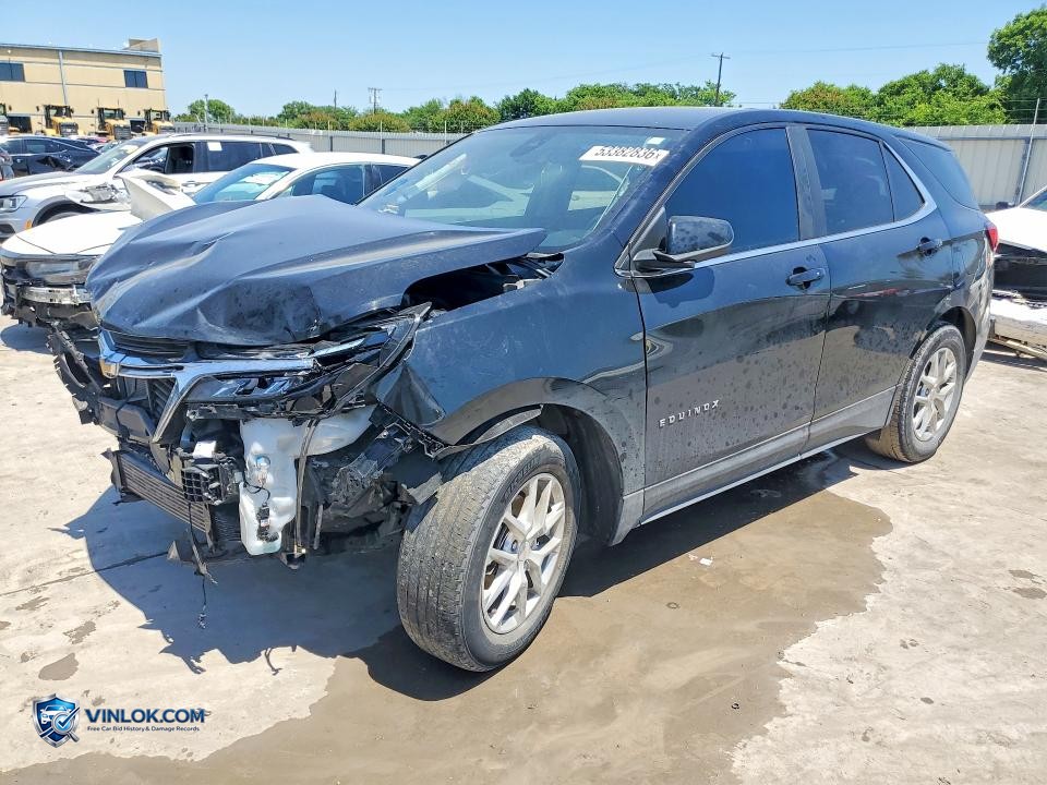 2023 CHEVROLET EQUINOX LT – Lot 53382836 auction photo