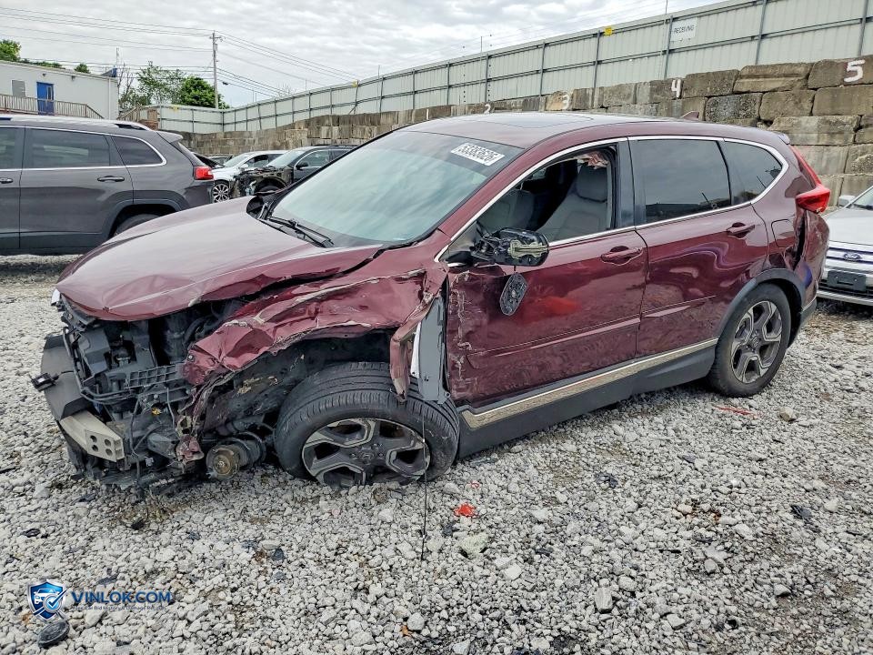 2018 HONDA CR-V EXL – Lot 53383626 auction photo