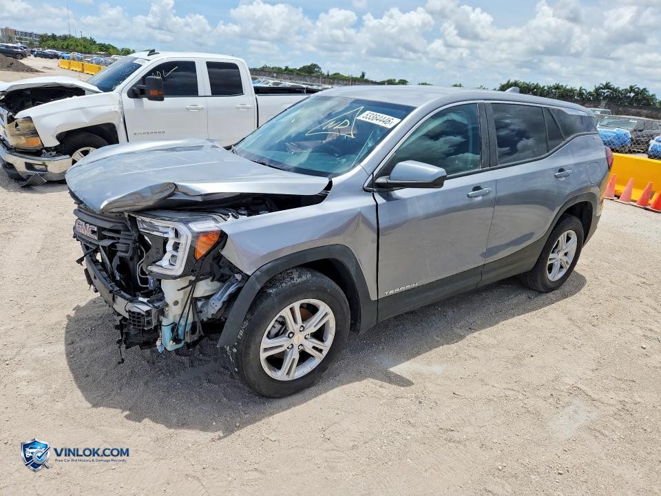 2024 GMC TERRAIN SLE – Lot 53384446 auction photo
