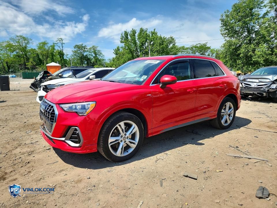 2020 AUDI Q3 PREMIUM S LINE – Lot 53385596 auction photo