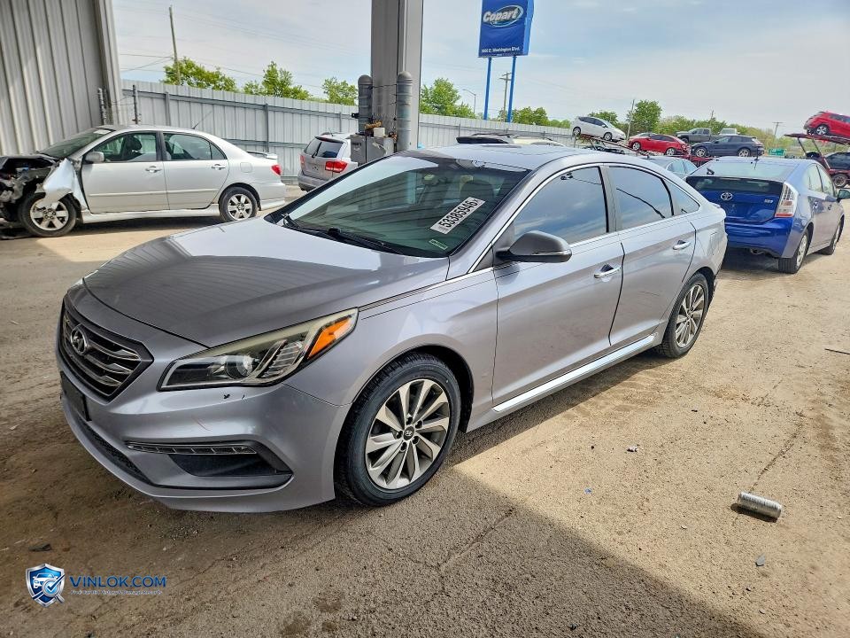 2016 HYUNDAI SONATA SPORT – Lot 53385946 auction photo