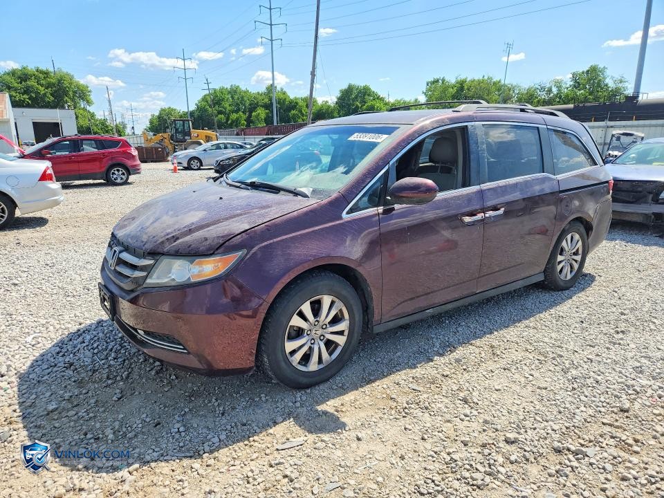 2014 HONDA ODYSSEY EX – Lot 53391006 auction photo
