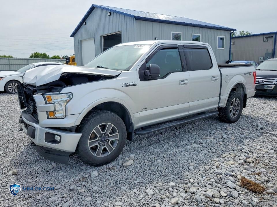 2017 FORD F150 SUPERCREW – Lot 53391226 auction photo