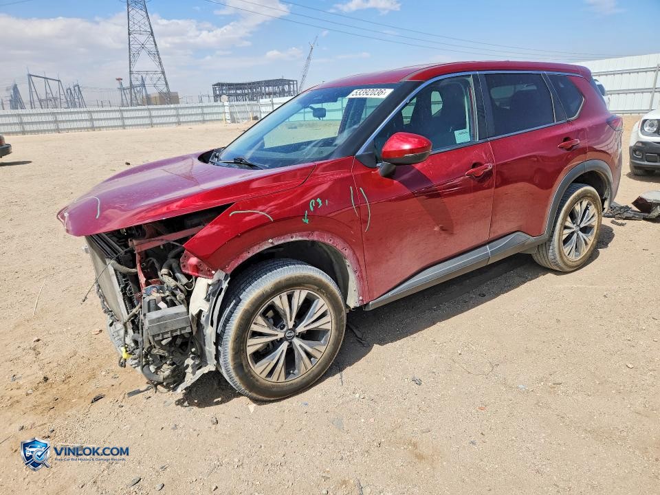 2022 NISSAN ROGUE SV – Lot 53392036 auction photo
