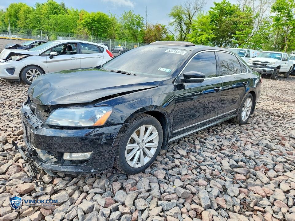 2013 VOLKSWAGEN PASSAT SEL – Lot 53395306 auction photo