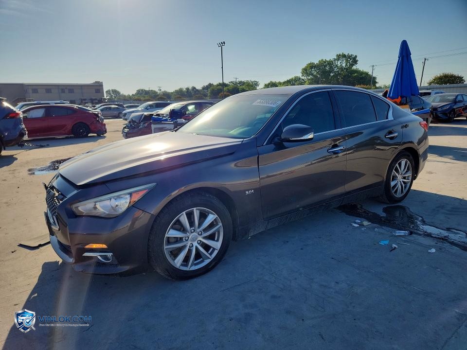 2016 INFINITI Q50 3.0T PREMIUM – Lot 53398306 auction photo