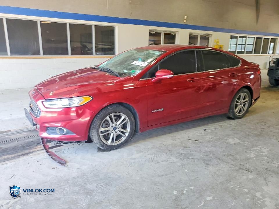 2016 FORD FUSION SE HYBRID – Lot 53398526 auction photo
