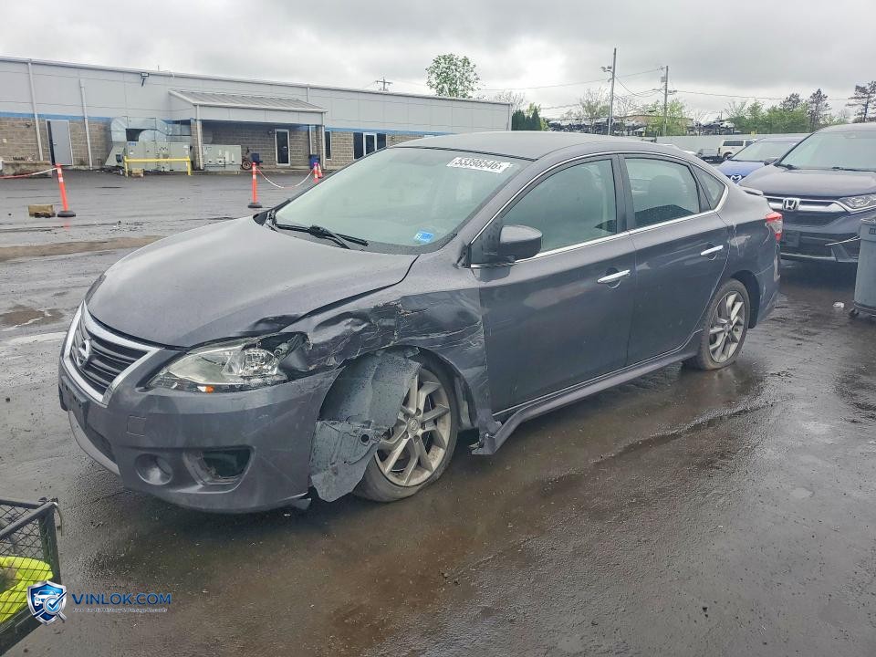 2014 NISSAN SENTRA SR – Lot 53398546 auction photo