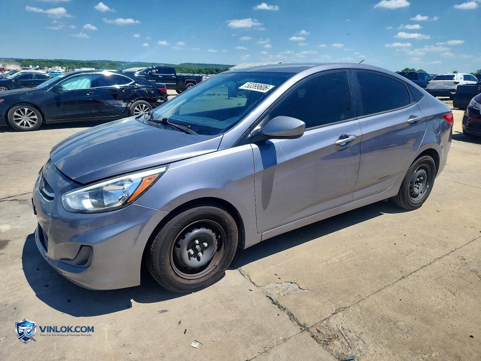 2016 HYUNDAI ACCENT SE – Lot 53399606 auction photo