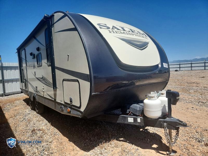 2020 FOREST RIVER SALEM HEMISPHERE CAMPER – Lot 53402086 auction photo