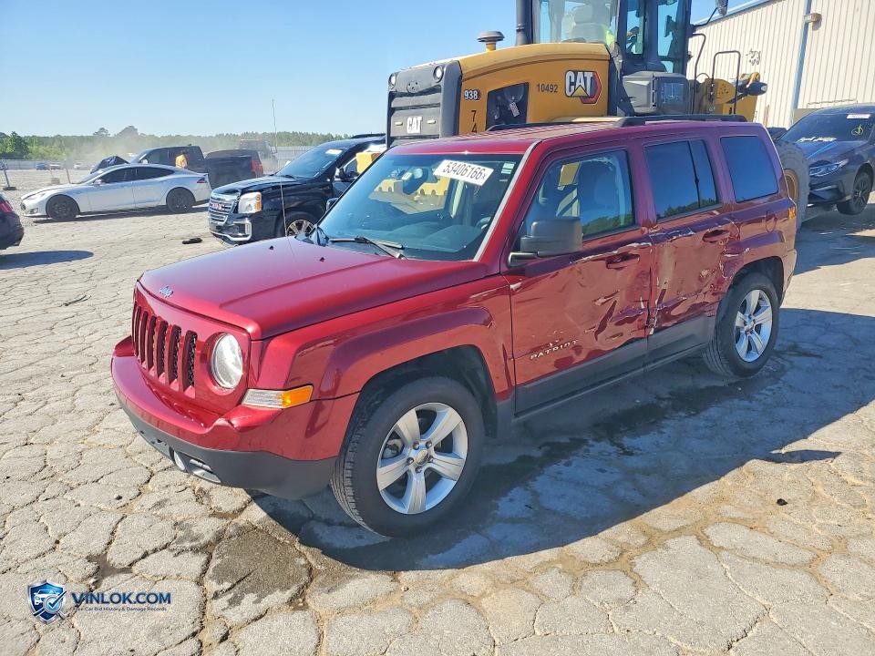 2016 JEEP PATRIOT SPORT – Lot 53406166 auction photo