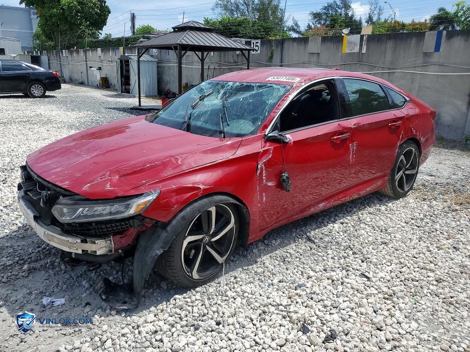 2019 HONDA ACCORD SPORT – Lot 53411406 auction photo