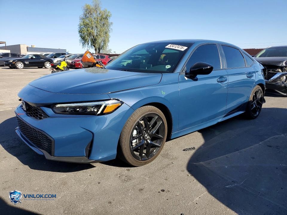 2025 HONDA CIVIC SPORT – Lot 53412476 auction photo