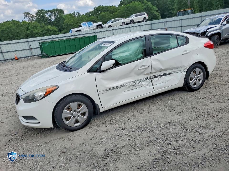 2016 KIA FORTE LX – Lot 53413006 auction photo