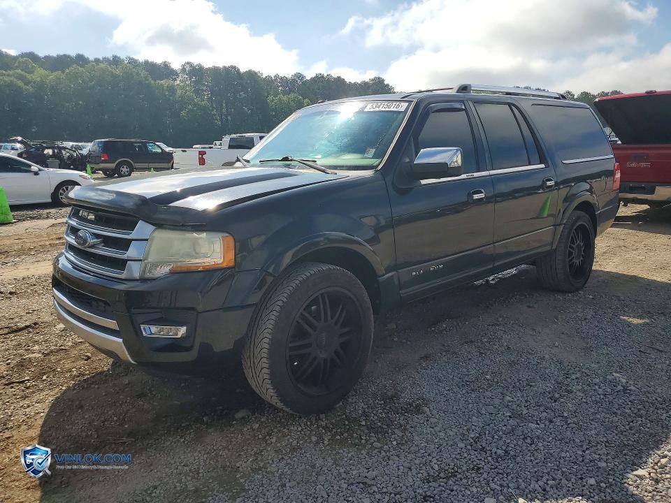 2015 FORD EXPEDITION EL PLATINUM – Lot 53415016 auction photo