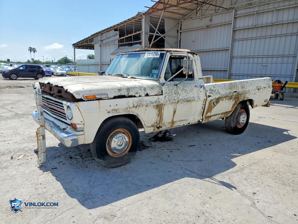 1968 FORD F250 – Lot 53415256 auction photo