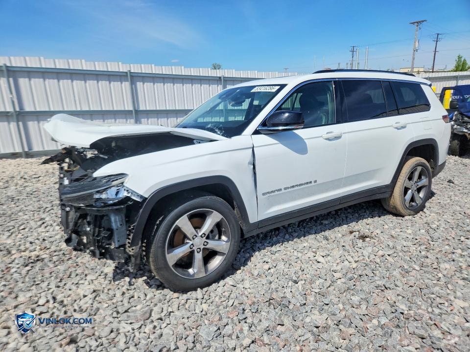 2022 JEEP GRAND CHEROKEE L LIMITED – Lot 53416286 auction photo