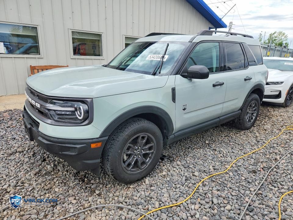 2023 FORD BRONCO SPORT BIG BEND – Lot 53420666 auction photo