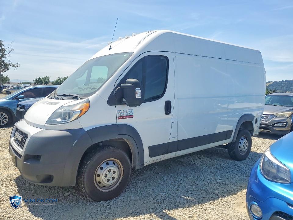 2020 RAM PROMASTER 1500 DELIVERY VAN – Lot 53422886 auction photo