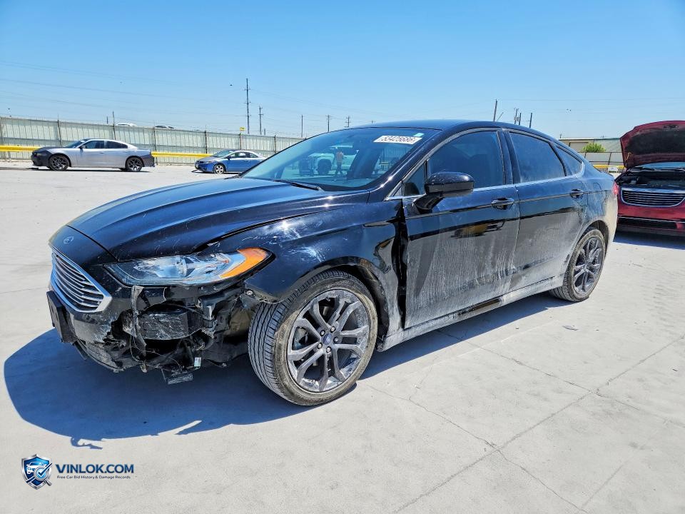 2018 FORD FUSION SE – Lot 53425686 auction photo