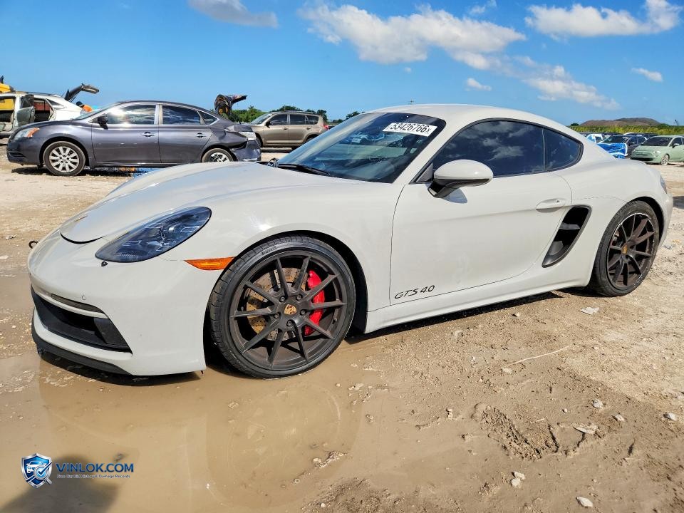 2021 PORSCHE CAYMAN GTS – Lot 53426766 auction photo