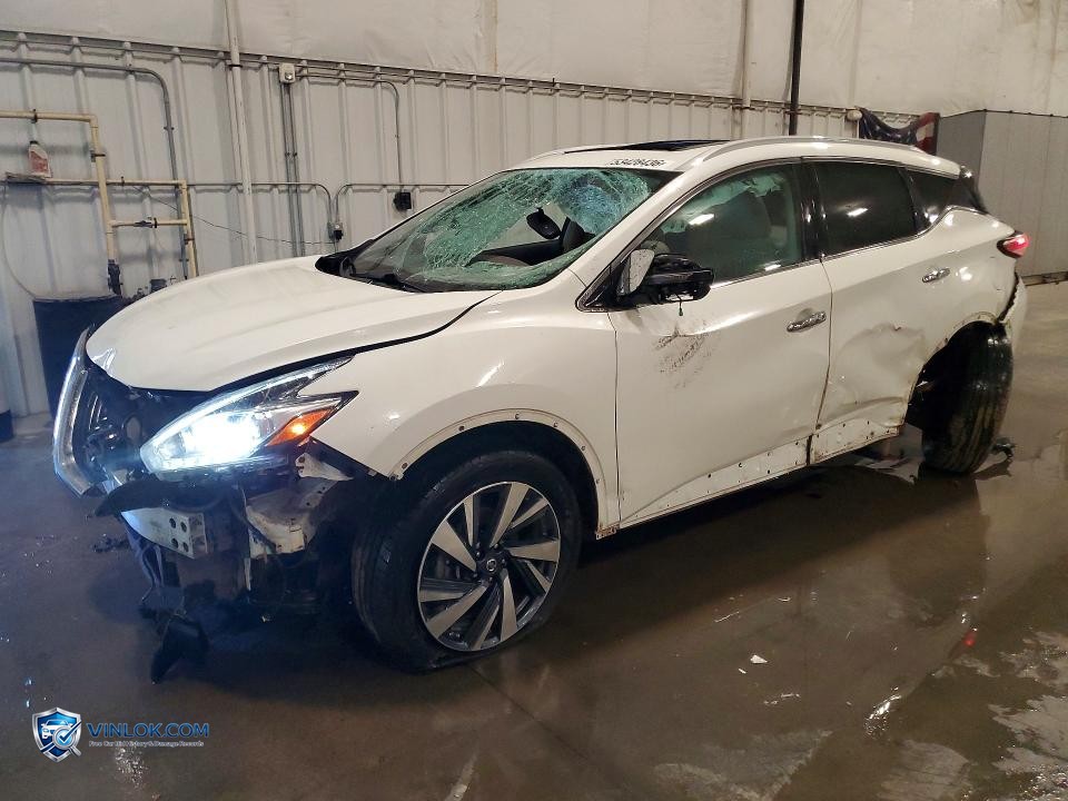 2018 NISSAN MURANO PLATINUM – Lot 53428436 auction photo