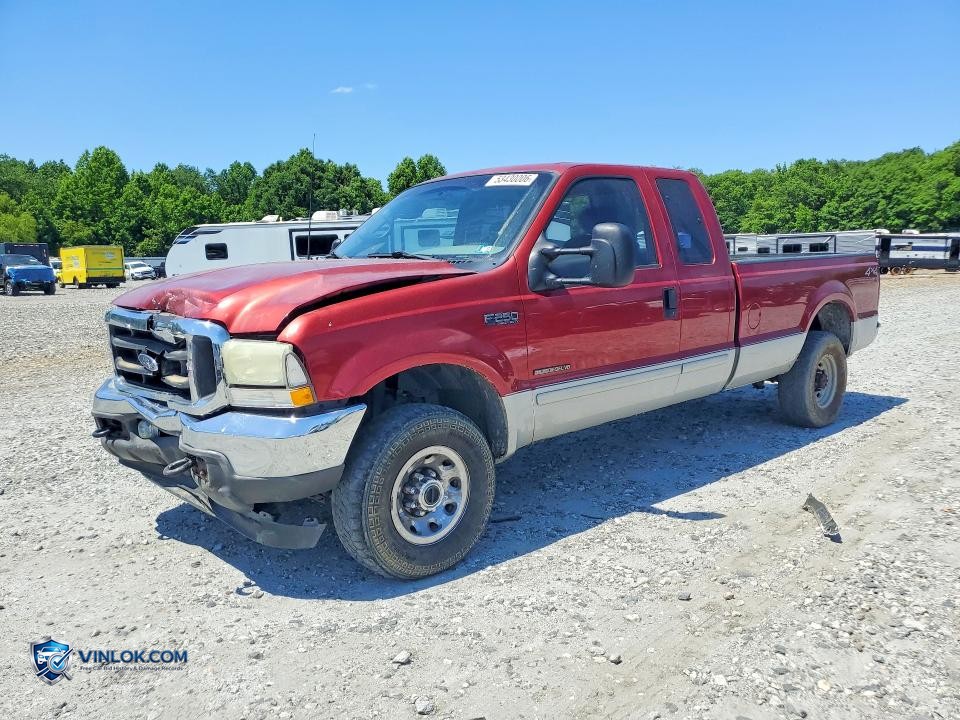 2002 FORD F250 SUPER DUTY – Lot 53430006 auction photo