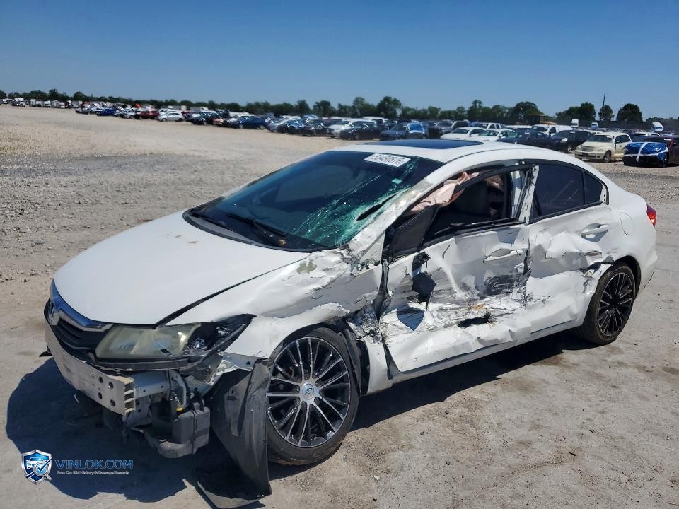 2012 HONDA CIVIC EX – Lot 53430876 auction photo