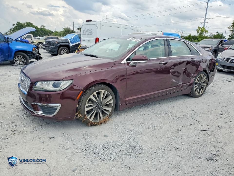 2017 LINCOLN MKZ – Lot 53431396 auction photo