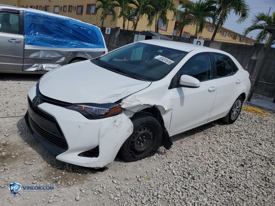 2018 TOYOTA COROLLA LE – Lot 53431616 auction photo