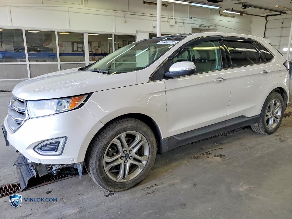 2015 FORD EDGE TITANIUM – Lot 53432606 auction photo