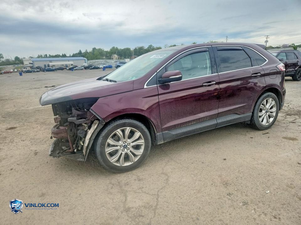 2020 FORD EDGE TITANIUM – Lot 53432906 auction photo