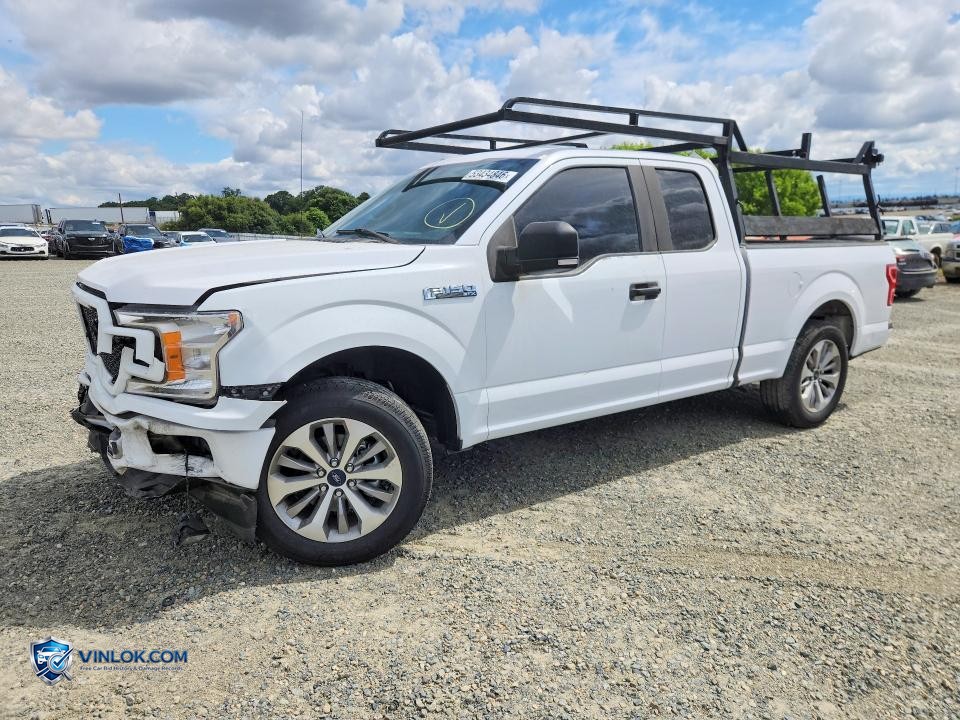 2018 FORD F150 SUPER CAB – Lot 53434846 auction photo