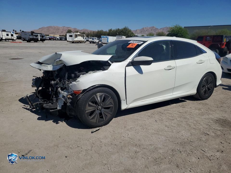 2018 HONDA CIVIC EX – Lot 53434986 auction photo